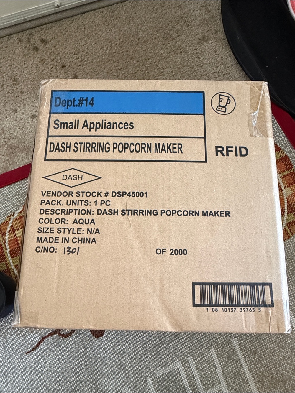 Dash pop corn maker